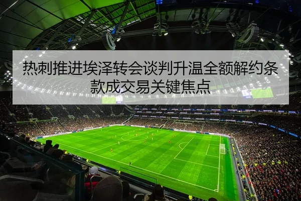 热刺推进埃泽转会谈判升温全额解约条款成交易关键焦点